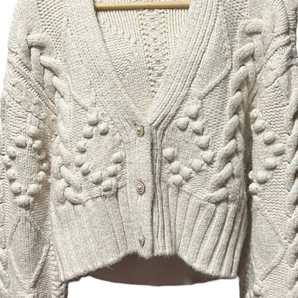 Zara knit cardigan with jewel buttons - Picture 6 of 12